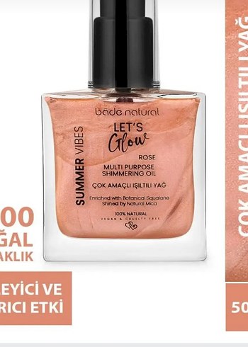 Diğer Bade Natural Çok Amaçlı vücut yap