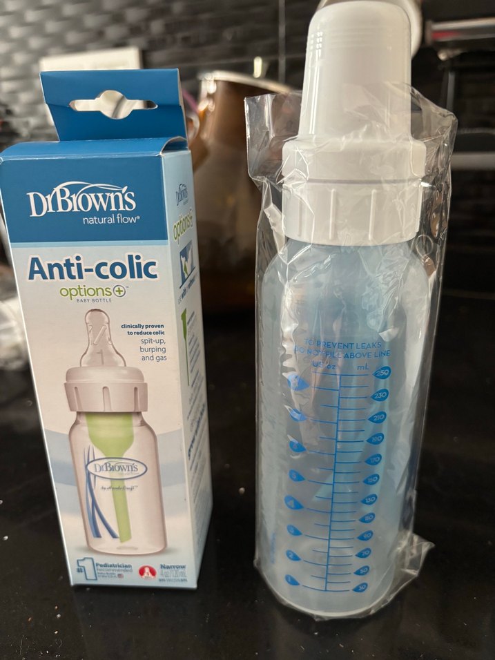 DrBrown's Anti-Kolik Bebek Biberonu Beyaz - Görsel 2