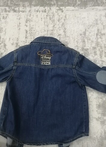 5 Yaş Beden Kot Ceket unisex