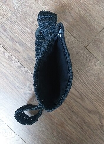 Beden siyah Renk Freebag / Bel çantası 