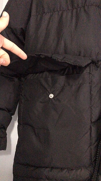 38 Beden Siyah şişme mont