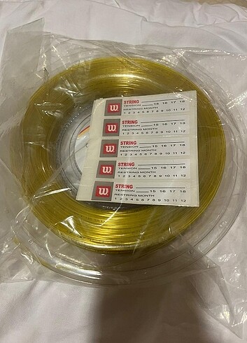 Wilson poly Gold Tenis kordajı  - Görsel 2