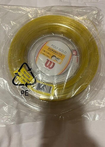 Wilson poly Gold Tenis kordajı  - Görsel 3