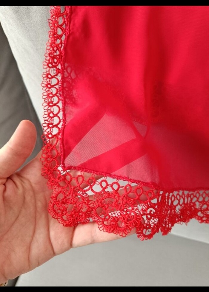 Çeyizlik iğne oyası namaz örtüsü  - Görsel 2