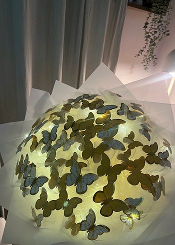 Led Işıklı Kelebek Buketi - Görsel 2