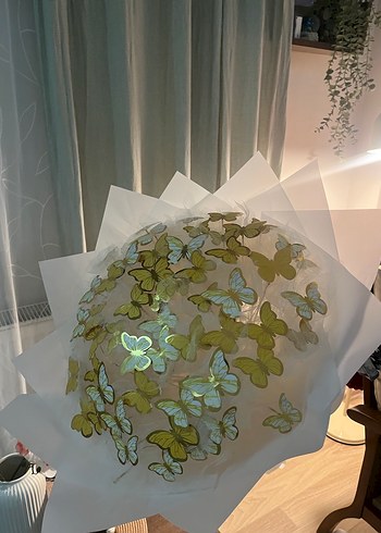 Led Işıklı Kelebek Buketi - Görsel 9