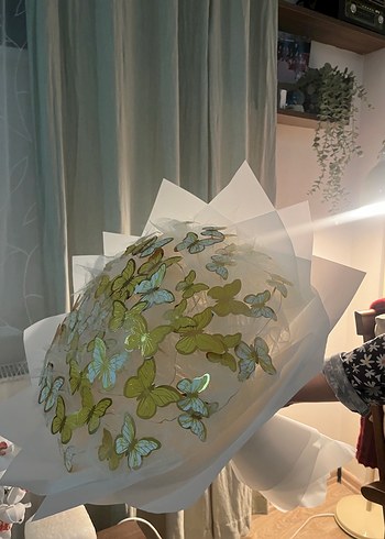 Led Işıklı Kelebek Buketi - Görsel 7