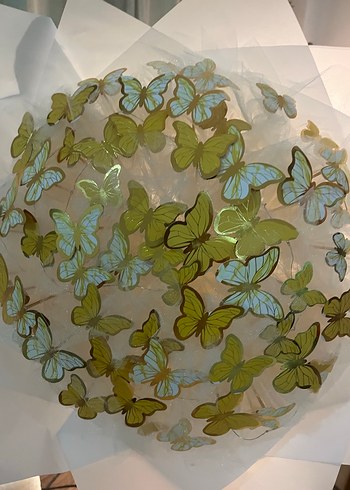 Led Işıklı Kelebek Buketi - Görsel 6