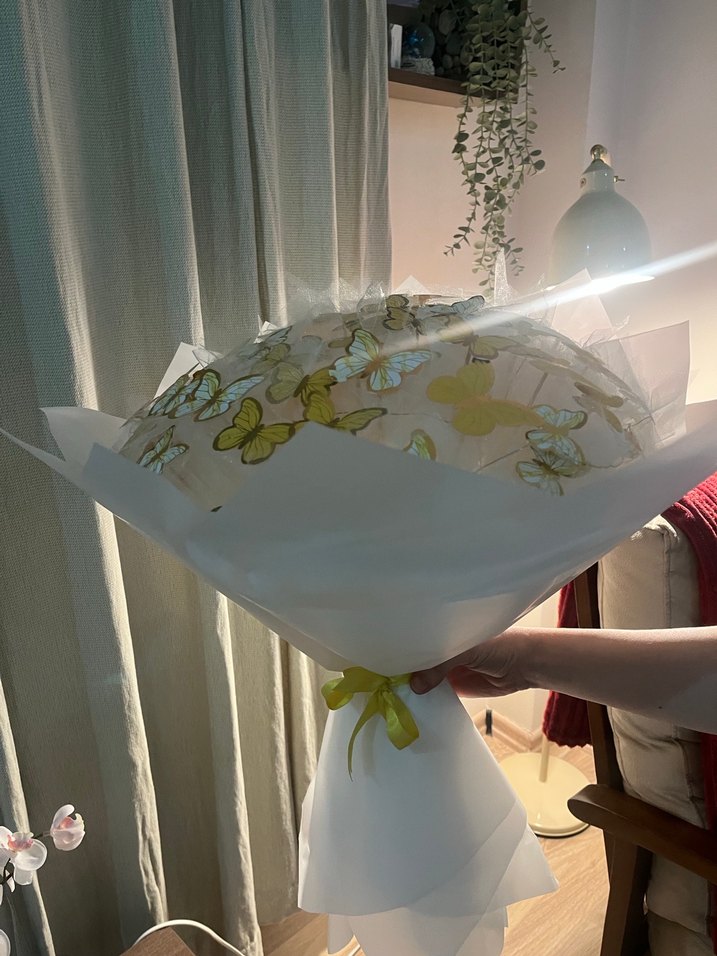 Led Işıklı Kelebek Buketi - Görsel 4