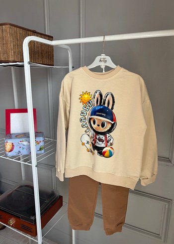 Labubu Baskılı Unisex Çocuk Takım
