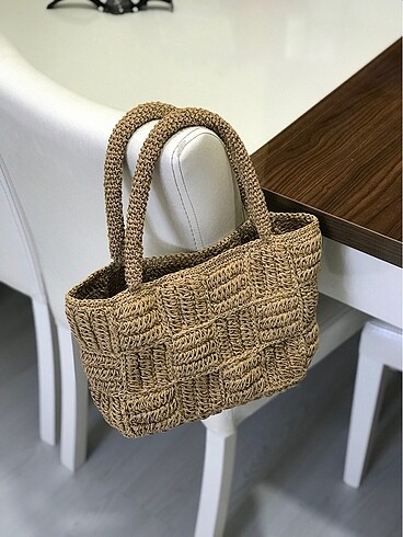 Beymen model hasır çanta
