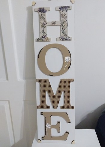 AHŞAP HOME TABLO
