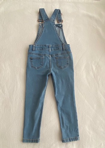 H&M Kızlar için Mavi Denim Askılı Tulum