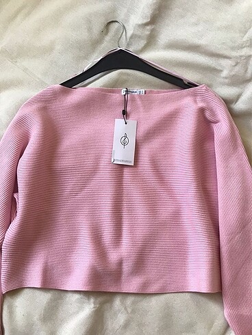 Stradivarius Kadin pembe kazak