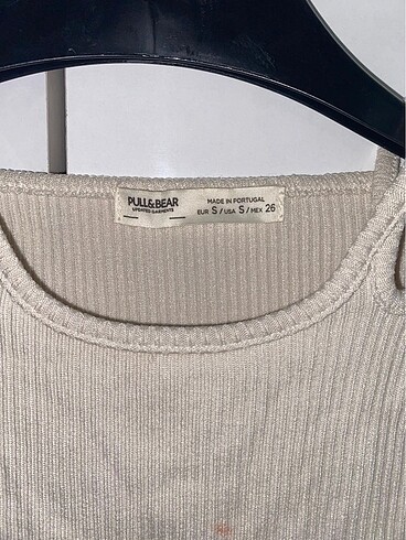 s Beden ten rengi Renk Pull and bear top