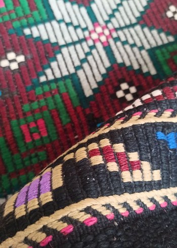  Beden çeşitli Renk Nakışlı Çok Renkli Geleneksel El dokuması kilim