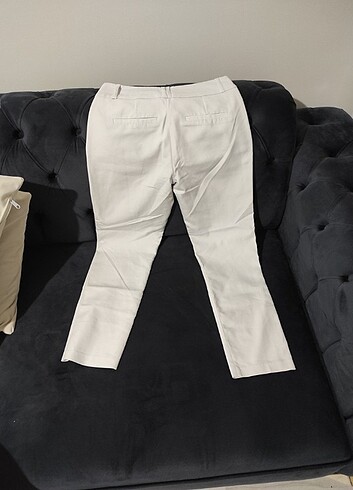 Koton Beyaz Kumaş Pantolon 