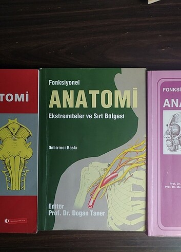 Fonksiyonel Anatomi Set veya Tek nöroanatomi satıldı!