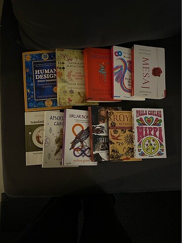 11 adet kitap