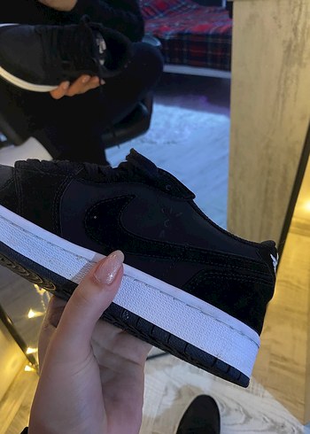 Siyah kadife nike ayakkabı - Görsel 4