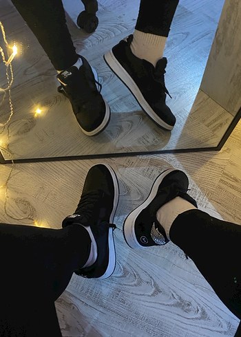 Siyah kadife nike ayakkabı - Görsel 2