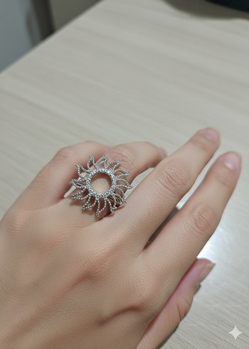 zirkon taşlı imitasyon yüzükler - Görsel 3