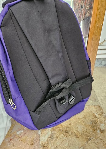 Mor Fermuarlı Adidas Kadın Sırt Çantası - Görsel 2