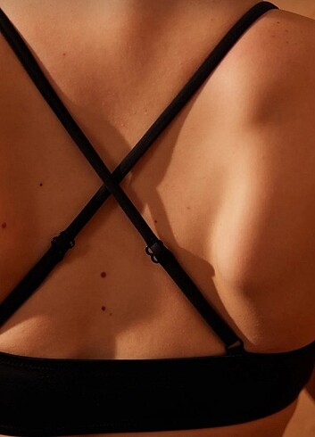 Penti Siyah Basic Bralet Bikini Üstü