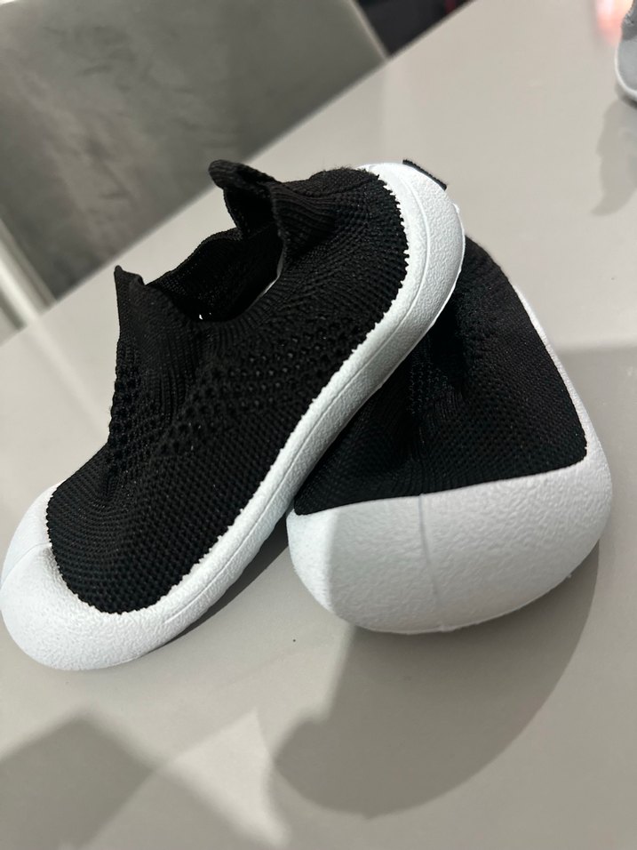 Siyah Erkek Bebek İlk Adım Ayakkabısı - Görsel 2