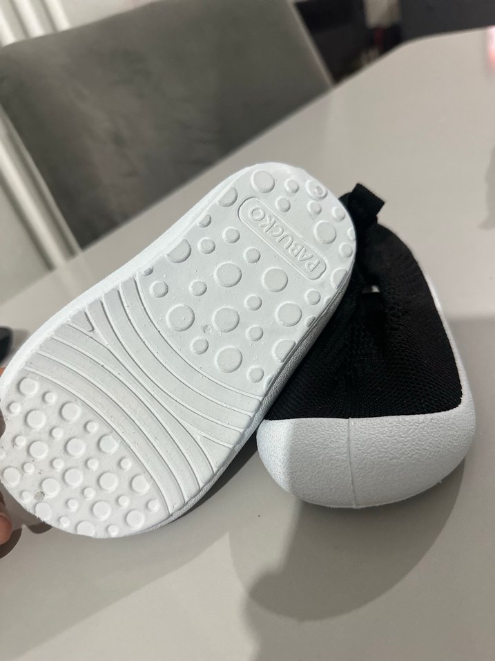 Siyah Erkek Bebek İlk Adım Ayakkabısı - Görsel 3