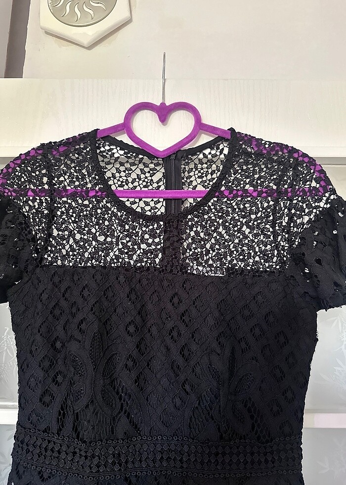 Siyah elbise - Görsel 3