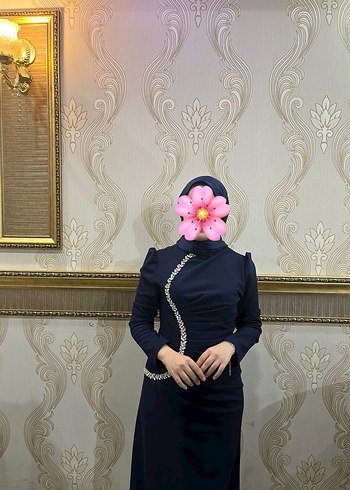 Tesettür elbise abiye - Görsel 2