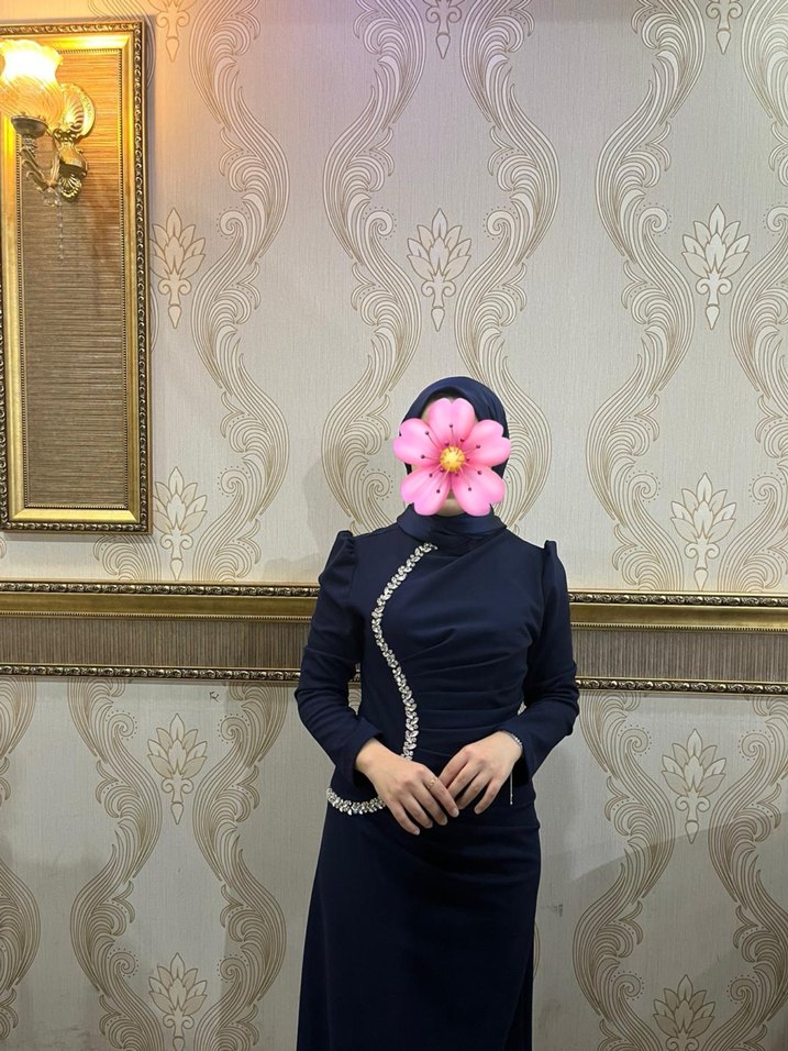 Tesettür elbise abiye - Görsel 2