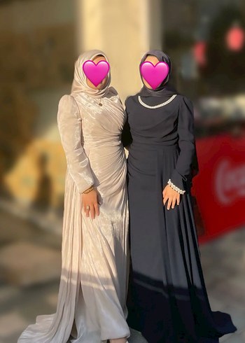 Tesettür elbise abiye - Görsel 4