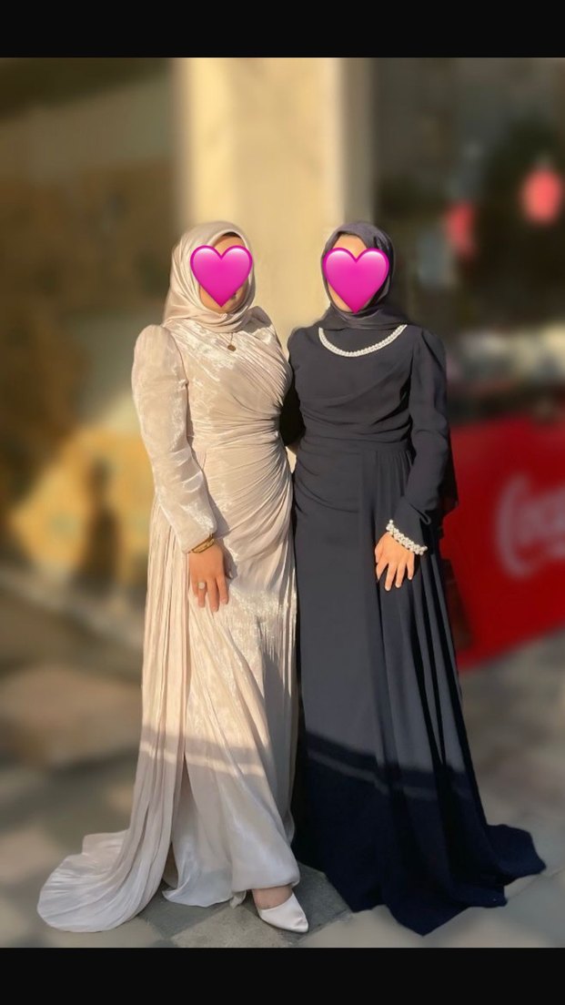 Tesettür elbise abiye - Görsel 4