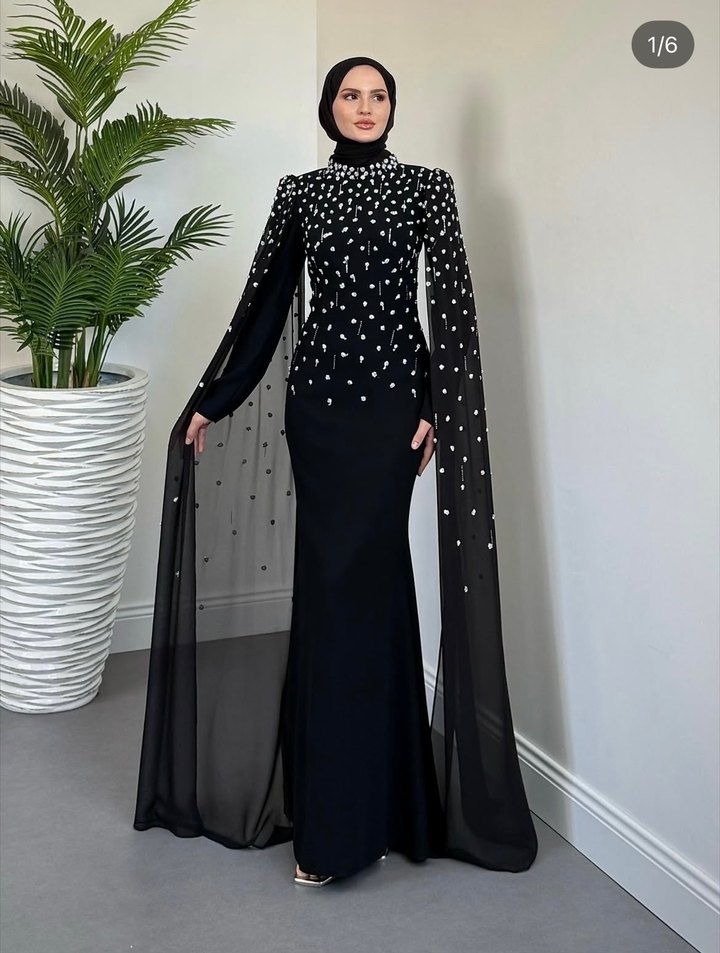 Tesettür Abiye Elbise - Görsel 3