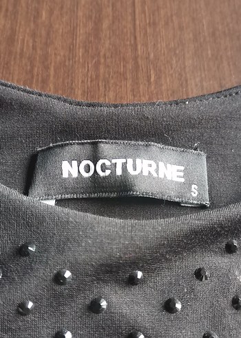 Nocturne siyah çıtçıtlı body. - Görsel 2