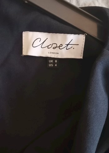 Closet London lacivert elbise. - Görsel 5