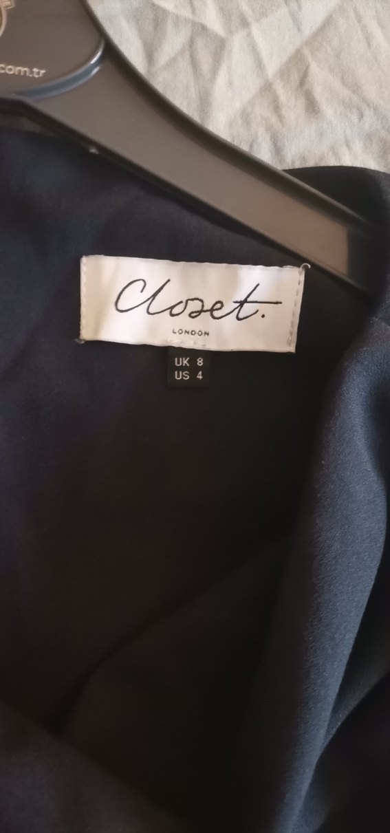 Closet London lacivert elbise. - Görsel 5