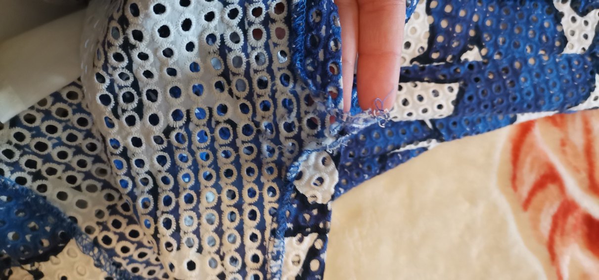 İpekyol mavi beyaz etek. - Görsel 3