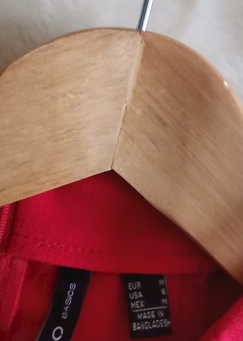 Mango kırmızı mini elbise. - Görsel 4