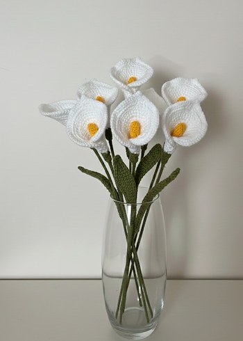 amigurumi örgü çiçek - Görsel 2