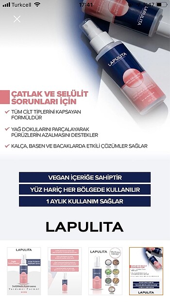 Beden Lapulıta sprey