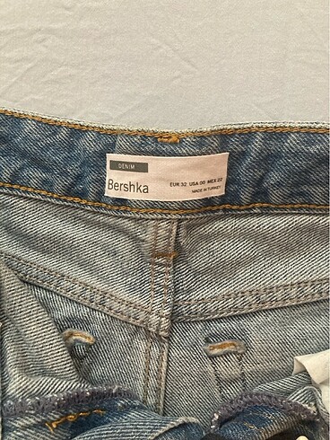 xs Beden bershka denim şort