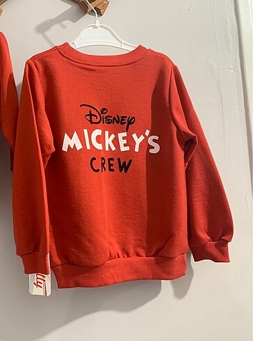 2 Yaş Beden Mickey Mouse Alt Üst Takım