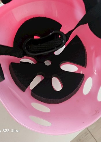 Pembe Biker Tarzı Motosiklet Kaskı - Görsel 2