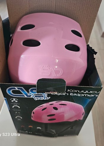 Pembe Biker Tarzı Motosiklet Kaskı - Görsel 7