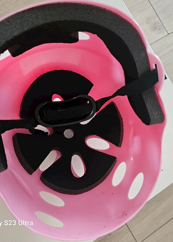 Pembe Biker Tarzı Motosiklet Kaskı - Görsel 5