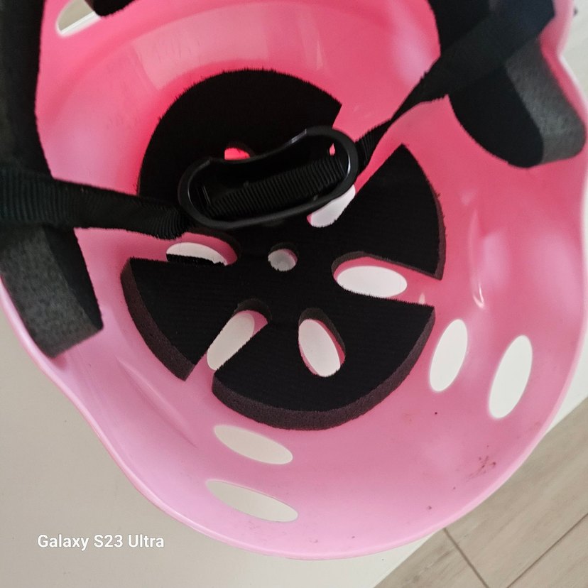 Pembe Biker Tarzı Motosiklet Kaskı - Görsel 2