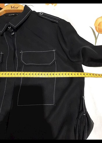 TENSEL KUŞAKLI GÖMLEK - Görsel 6